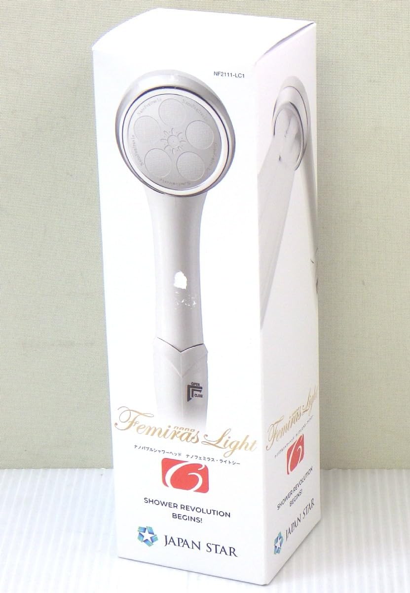 Amazon.co.jp: 展示 JAPANSTAR シャワーヘッド ナノフェミラス ライト